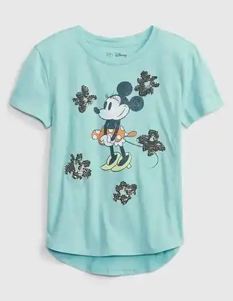 Playera estampado minnie manga corta para niña