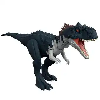 Sanborns Jurassic world dinosaurio de juguete rajasaurus ruge y ataca oferta