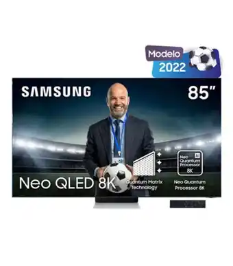 Palacio de Hierro Pantalla samsung 85 pulgadas plana neo qled 8k qn85qn900bfxzx oferta