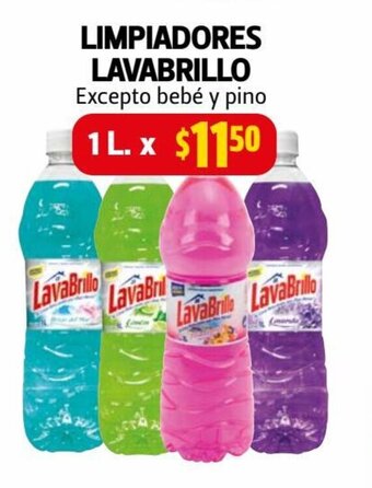 Farmacias Guadalajara Limpiadores Lavabrillo 1L oferta