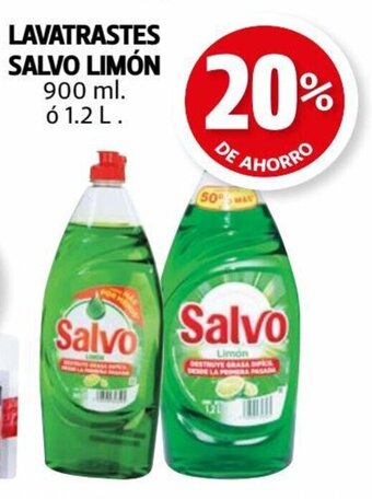 Lavatrastes Salvo Limón 900ml ó 1.2L