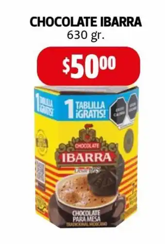 Farmacias Guadalajara Chocolate Ibarra 630g oferta