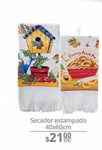 La Comer Secador estampado 40x60cm oferta