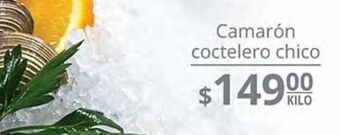 La Comer Camarón coctelero chico kg oferta
