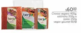 Chorizo vegano 400g