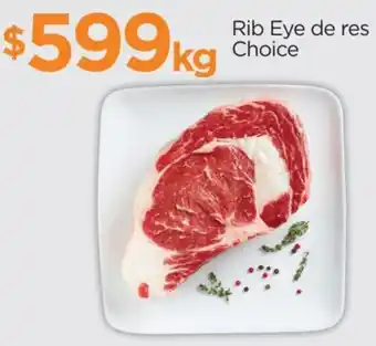 Rib Eye de Res Choice