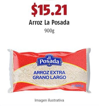 OXXO Arroz La Posada 900g oferta