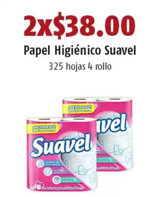 OXXO Papel Higiénico Suavel 2 x 325 hojas 4 rollos oferta