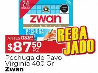 Pechuga de Pavo Virginia Zwan 400g