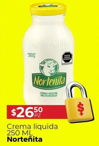 HEB Crema Líquida Norteñita 250ml oferta