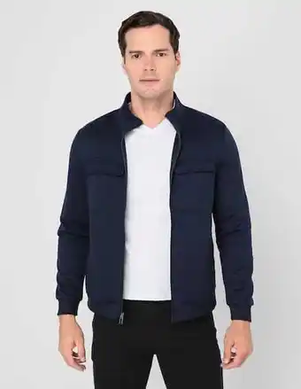 Suburbia Chamarra contempo de algodón para hombre oferta