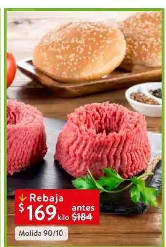 Walmart Molida 90/10 kg oferta