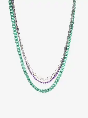 Collar cadenas colores