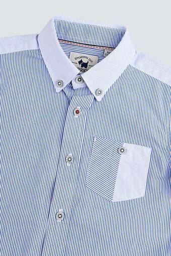 Ferrioni Camisa sadul manga larga oferta