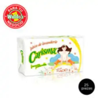 Jabon barra carisma 400 gr (25 piezas)