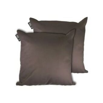 El Bodegón Set fundas cojines decorativos sala terciopelo lujo sofá 2pz gohome taupe oferta