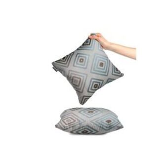 Set fundas cojines sala decorativas estampado cuadrado 2 pzs gohome breeze