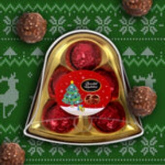 Waldos Cajita de chocolates en forma de campana, 5 piezas 57.5 g oferta
