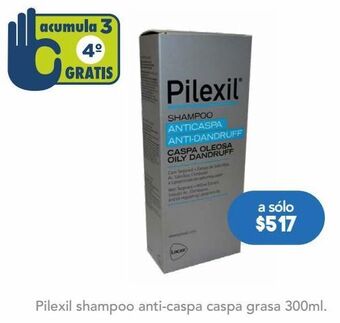 Farmacia San Pablo Pilexil shampoo anticaida btl c/300ml oferta