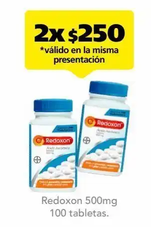 Farmacia San Pablo Redoxon 500mg 100 tabletas oferta