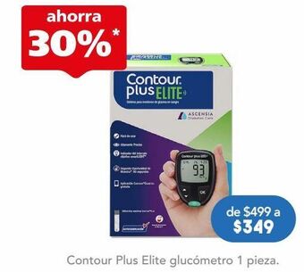 Farmacia San Pablo Contour plus glucometro elite c/1pza oferta