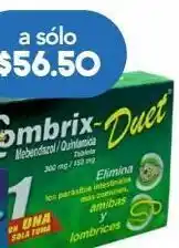 Farmacia San Pablo Lombrix tab 300mg caj c/2 oferta