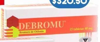 Farmacia San Pablo Debromu tab 40mg caj c/15 oferta