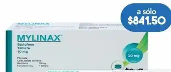 Farmacia San Pablo Mylinax tab 10mg caj c/30pzs oferta