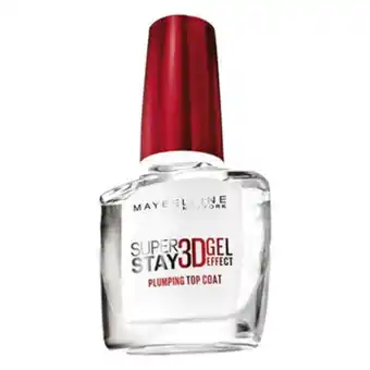 Esmalte maybelline super stay 7 days top coat 10ml multicolor