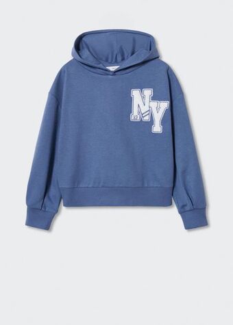 Mango Sudadera algodón capucha oferta