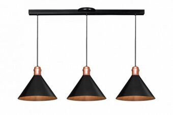 Muebles Dico Lámpara de techo crent negro oferta