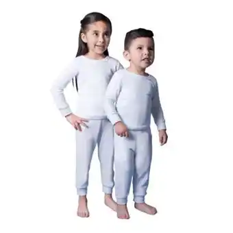 Sam's Club Conjunto térmico preescolar member's mark talla 3 eg blanco oferta