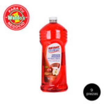 Instant clean antibacterial manzana canela 2lt (9 piezas)