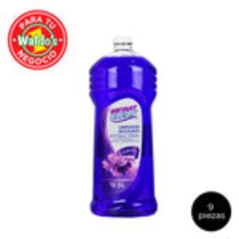 Waldos Instant clean antibacterial lavanda 2lt (9 piezas) oferta