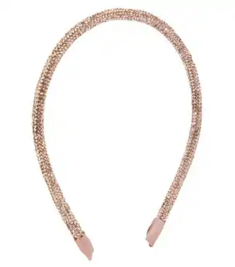 Diadema rosa mujer