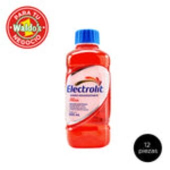 Waldos Electrolit suero fresa 625ml (12 piezas) oferta