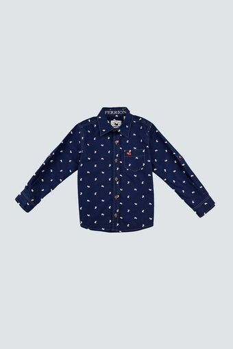 Ferrioni Camisa sammy manga larga oferta