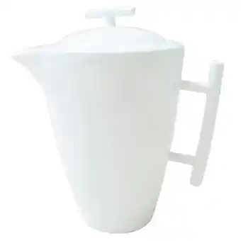 Cafetera twig de porcelana love y lemons blanco t030413