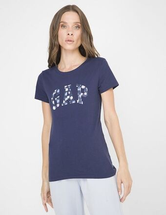 GAP Playera cuello redondo para mujer oferta