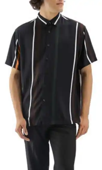C&A Camisa manga corta estampado rayas oferta