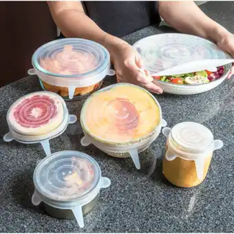 Accesorios de cocina tapas de silicón