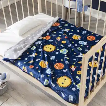 Cobertor baby nórdico planeta