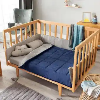 Edredón baby voga azul