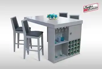 Muebles Troncoso Barra montana gris - bancos oferta