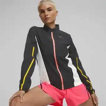 Chaqueta para correr de tejido de punto para mujer run ultraweave s