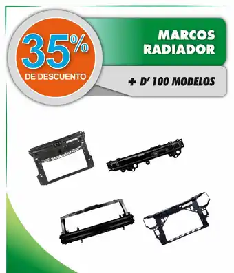 Marcos Radiador + D'100 Modelos