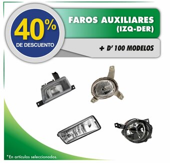 Faros Auxiliares (IZQ-DER) + D'100 Modelos