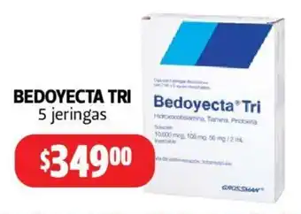Farmacias Guadalajara Bedoyecta Tri 5-jeringas oferta