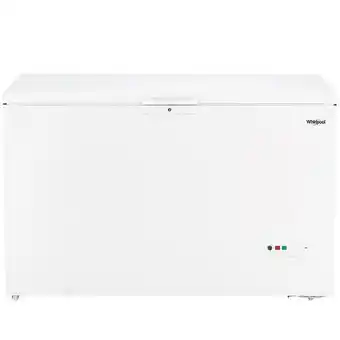 Congelador whirlpool horizontal de 445 litros xpert energy saver blanco
