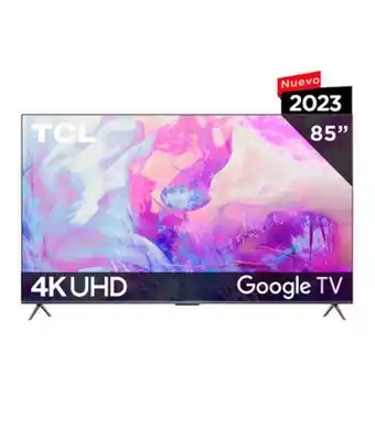 Pantalla 85" lcd google tv 4k uhd
